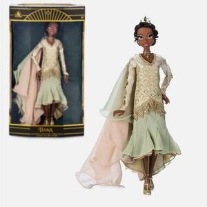 DISNEY PARKS PRINCESS TIANA BAYOU ADVENTURE LIMITED EDITION DOLL NIB 2024